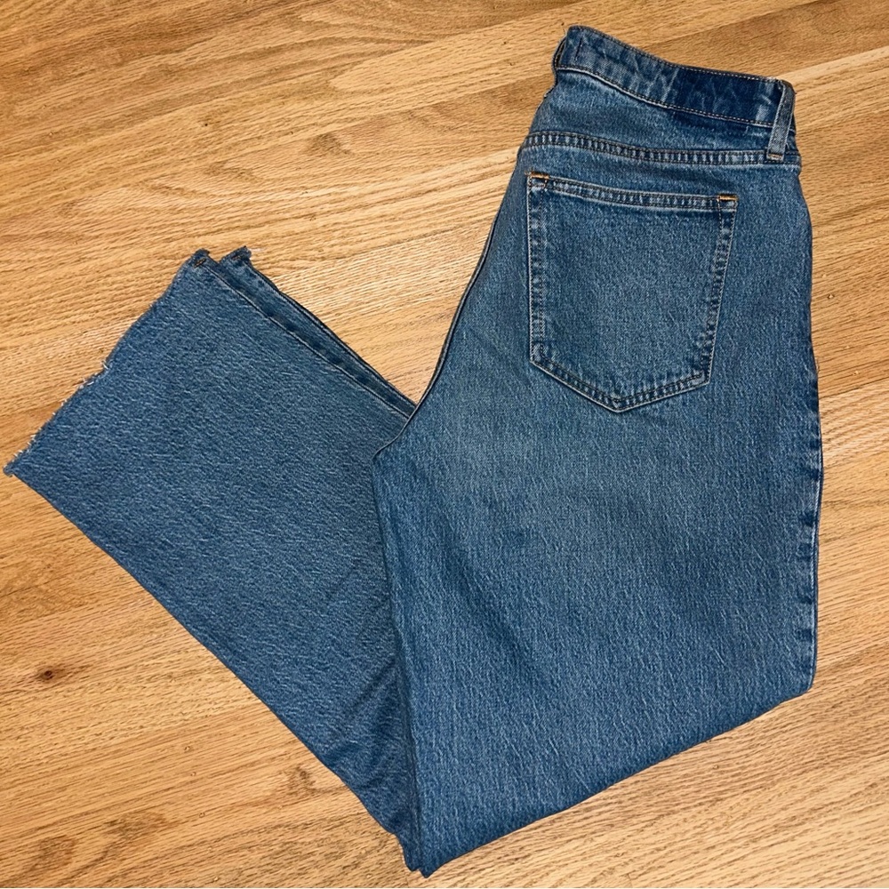 Abercrombie & Fitch Curve Love The Vintage Straight High Rise size 10r